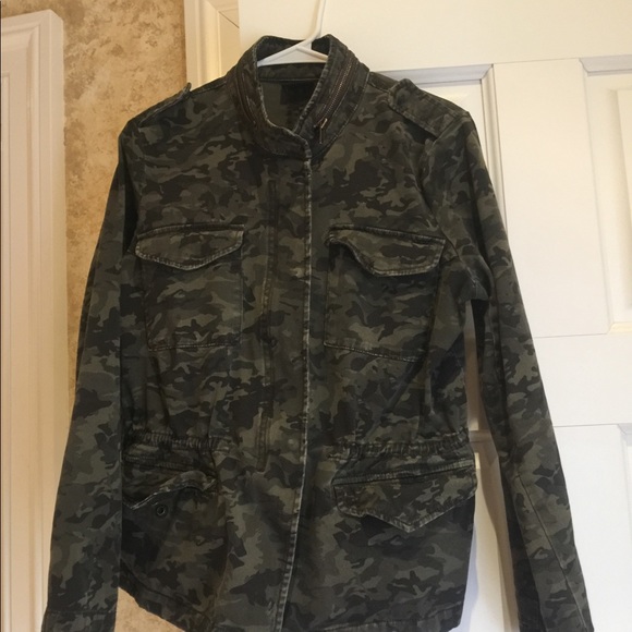 a.n.a Camouflage Utility Jacket Medium - Picture 8 of 11